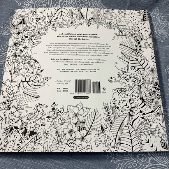 Coloring book Johanna Basford 1 - Picture 3 of 8